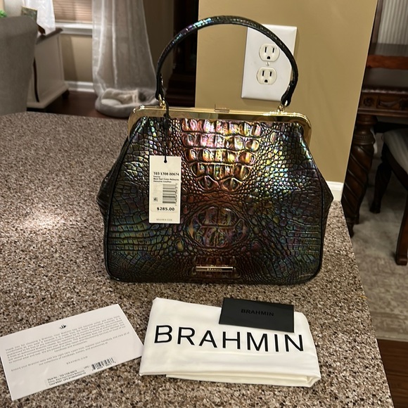 Brahmin Bags Brahmin Bnwt Emmy Black Pearl Ombre Melbourne Poshmark